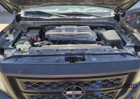 2021 Nissan Titan Sv из США, поврежденный, VIN 1N6AA1ED9MN533666